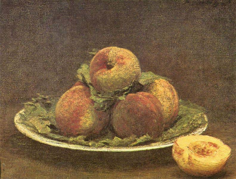 Still Life with Peaches,